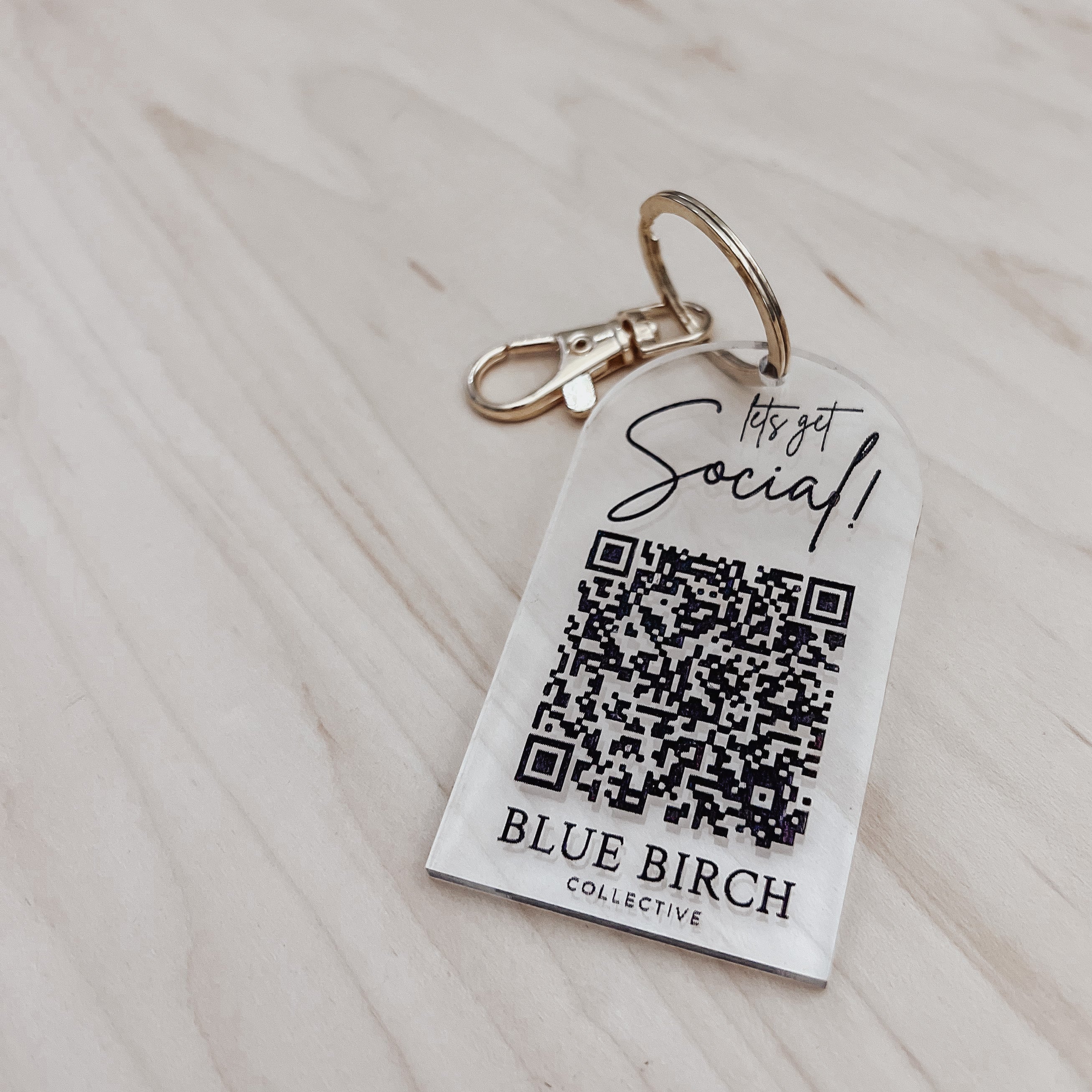 Business card keychain sale