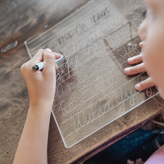 Cursive Tracing Board